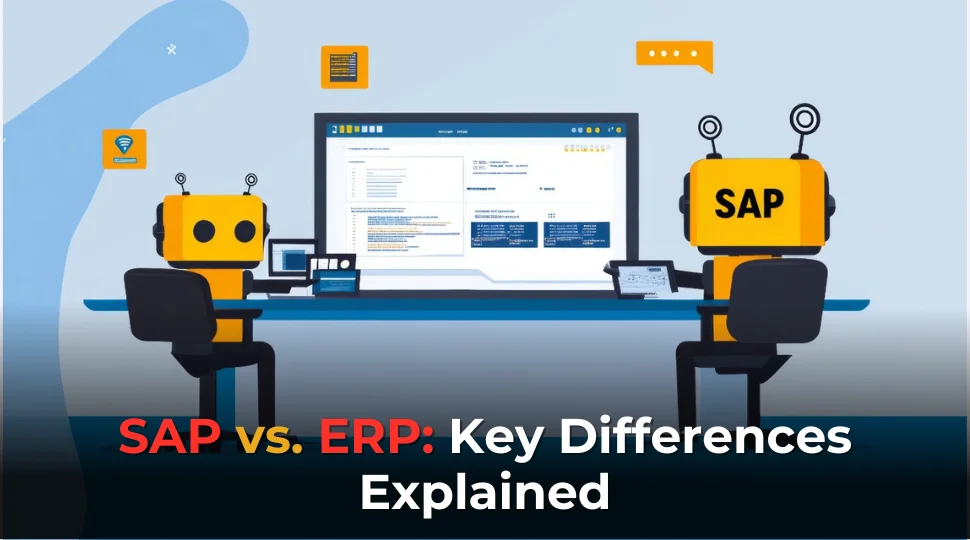 SAP vs. ERP: Key Differences Explained SAP vs. ERP: Key Differences Explained